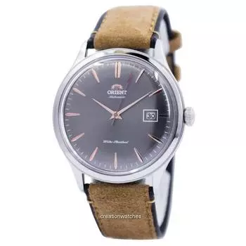 Orient Bambino Версия 4 Классические автоматические мужские часы FAC08003A0 AC08003A серый