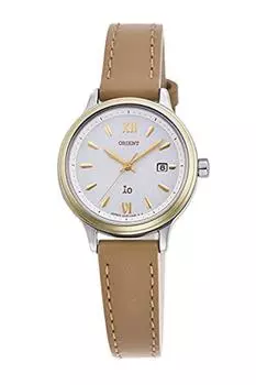 [Orient] Часы ORIENT iO Quartz, произведенные в Японии, с гарантией отечественного производителя, RN-WG0420S, женские, белые, серебристые