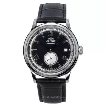 Orient Classic Bambino Version 2 кожаный ремешок черный циферблат автоматические мужские часы RA-AP0101B чёрный