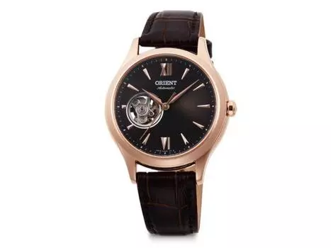 Orient CLASSIC RN-AG0727Y Автоматические часы Коричневый циферблат Кожаный ремешок 35.9 мм Женские