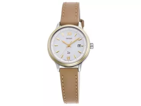 Orient IO Natural & Plain RN-WG0420S Солнечные часы с ремешком из верблюжьей кожи 27,6 мм НОВЫЕ
