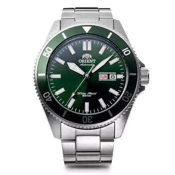 ORIENT Mako Automatic Watch Mechanical Automatic Watch с внутренней гарантией Green [Orient] Diver s Manufacturer RN-AA0914E Mens зелёный