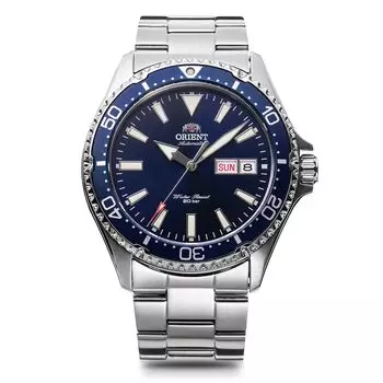 ORIENT Mako Automatic Watch Mechanical Automatic Watch с внутренней гарантией Navy [ORIENT] Diver s Manufacturer s RN-AA0002L Mens