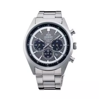 [ORIENT] Мужские солнечные часы NEO70 SOLAR PANDA, японского производства, темно-серые, с гарантией производителя WV0011TX