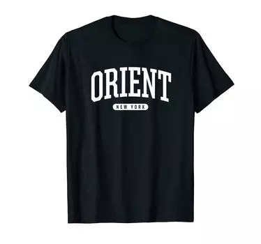 Orient New York Orient Gift NY USA Футболка Футболка Футболка Футболка