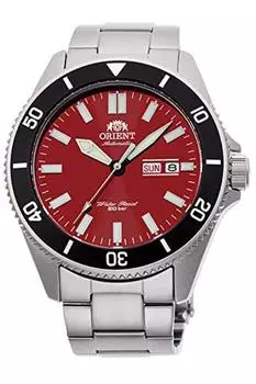 [Orient] ORIENT Mako Automatic Watch Mechanical Made in Japan Automatic Diver s Watch с гарантией отечественного производителя RN-AA0915R Mens Red