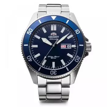 [Orient] ORIENT Mako Automatic Watch Механические автоматические часы для дайвинга с гарантией отечественного производителя RN-AA0007L Мужские темно-синие