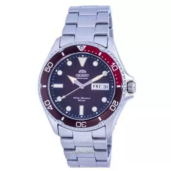 Мужские часы Orient Sports Mako Diver s из нержавеющей стали с автоматическим механизмом RA-AA0814R19B RA-AA0814R39B 200M красный