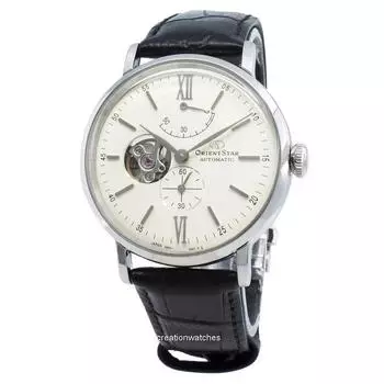Orient Star Classic RE-AV0002S00B Автоматические мужские часы Semi Skelton кремовый