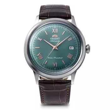 Orient Watch Bambino Automatic Watch, Mechanical, Domestic Manufacturer s Warranty, RN-AC0023E, Men s, Green