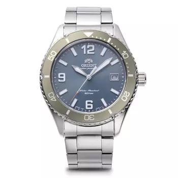 [Orient Watch] Наручные часы Mako Mako SOLAR на солнечных батареях RN-WJ0002L мужские нежно-голубые