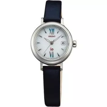 ORIENT Women s WI0081WG (iO Solar Women s) Round Watch Navy Stainless Analog