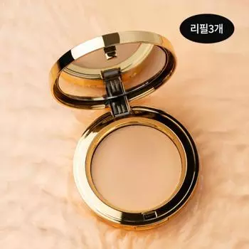 Oriental Gold Moisturizing Pact Powder, No. 23 Refill, 3 pcs.