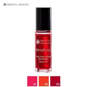 ORIENTAL PRINCESS Beneficial Kiss From A Rose Питательный роликовый тинт № 01–03 4 мл 4 ml