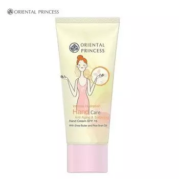 ORIENTAL PRINCESS Интенсивный увлажняющий крем для рук Антивозрастной и смягчающий крем для рук SPF 15 – 25 г/75 г 25 g