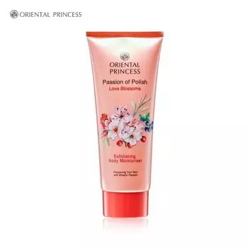 ORIENTAL PRINCESS Passion of Polish Love Blossoms Отшелушивающее увлажняющее средство для тела 200 г 200 g