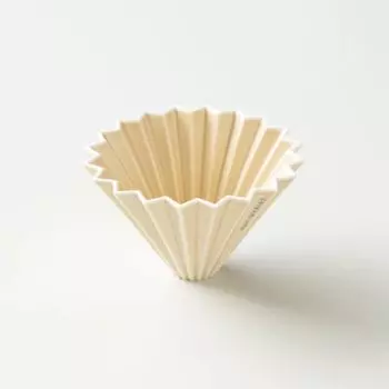 ORIGAMI ORIGAMI Dripper Matte Beige M Сделано в Японии DRIPPER K-ai (для 2-4 человек)
