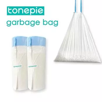 Original Cat Litter Box Trash Bag 2/4 Rollers Pet Automatic Cat Litter Box Poop Bag 1 Roller 15 Pieces Bags for TONEPIE