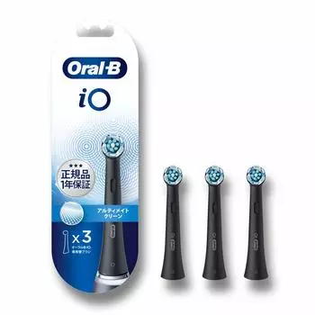 [Оригинал] Коричневый Oral B Ultimate Clean 3 сменные щетки черный iORBCB-3EL