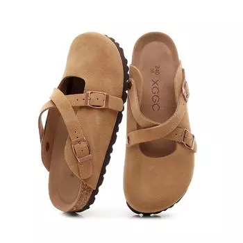 Original Luxury Woman Sandal Women Garden Clogs Slippers Sandals With Two Strap Adjustable Buckle 36