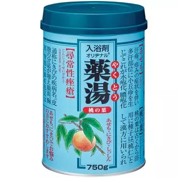 Original medicinal bath salt peach leaf 750g