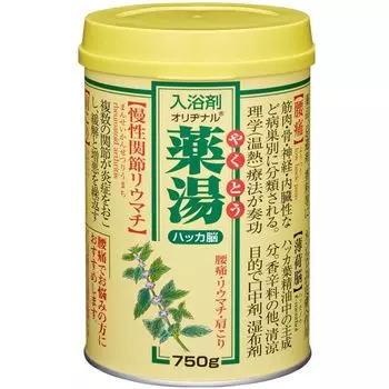 Original medicinal bath salt peppermint 750g