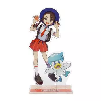 Оригинальная акриловая подставка Pokemon Center TRAINERS Aoi Kwass POKMON &
