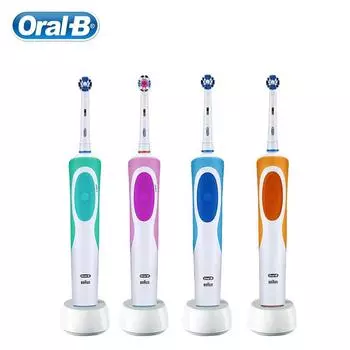 Оригинальная электрическая зубная щетка Oral B серии D12, щетка для зубов с вращением, прецизионное чистое отбеливание зубов, щетка для ухода за деснами