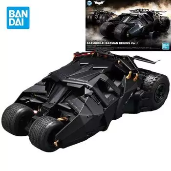 Оригинальная аниме-фигурка Bandai, Бэтмен, масштаб 1/35, Бэтмобиль, Бэтмен, BEGINS VER, экшн-фигурки, коллекционные игрушки
