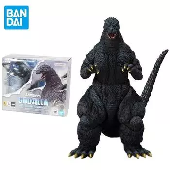 Оригинальная аниме-фигурка Bandai SHMonsterArts SHM GODZILLA 1991 SHINJUKU DECISIVE BATTLE, экшн-фигурка, игрушки