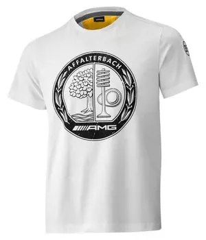 Оригинальная белая футболка Affalterbach размера L [коллекция Mercedes-Benz] Mercedes-AMG мужская
