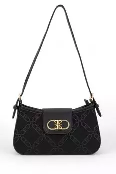 Оригинальная черная роскошная сумка через плечо Pierre Cardin Черная женская сумка через плечо 05Pc24Y529-Zcknp