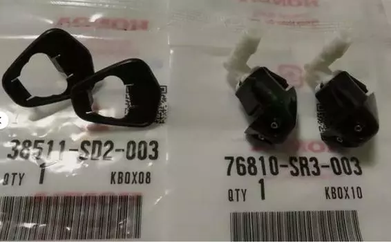 Оригинальная форсунка омывателя переднего стекла Honda OEM CIVIC EF9 SIR