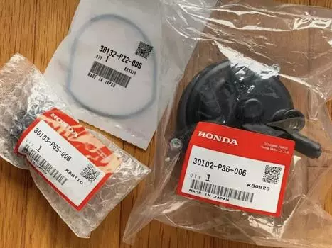 Оригинальная крышка распределителя Honda, ротор и уплотнительное кольцо BEAT PP1, новые