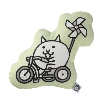 Оригинальная мини-подушка Nyanko Dai Shoten Nekorinrin Nyanko Great War Die-cut
