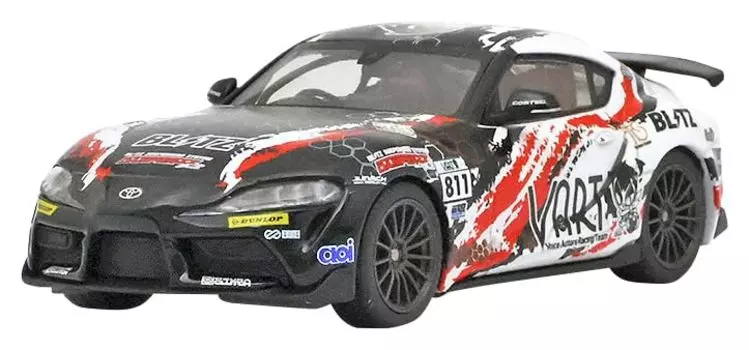 Оригинальная модель Toyota Supra VART от Kyosho, готовый продукт 1/43