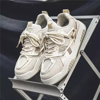 Оригинальная мужская обувь Niche 2024 года, новая молодежная летняя обувь на толстой подошве, мужская студенческая корейская версия универсальной спортивной обуви 39