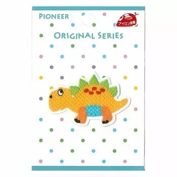 Оригинальная нашивка Pioneer Dinosaur Stegosaurus 1 шт. Желтый ORG350-23028
