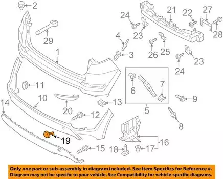 Оригинальная OEM крышка крючка 86667-D3110 RR / 86667D3110 для Hyundai Tucson 16-18