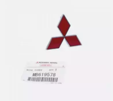 Оригинальная передняя эмблема MITSUBISHI OEM Pajero V20 V30 V40 L140 Budge MB619578