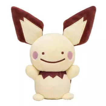 Оригинальная плюшевая игрушка Pokemon Center Метамон Пичу xxx W x Transform! 19,0 16,5 7,0 (HD см)