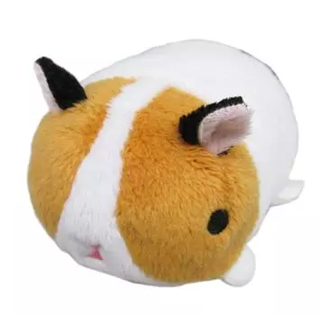 Оригинальная плюшевая игрушка Sanei Boeki, морская свинка племени Норун, размеры: Ш6 x Г9 x В5см, животное