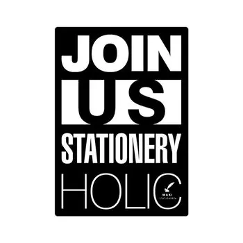 Оригинальная подложка Wake Stationery A5 Формат JOIN US Pattern Черный чёрный