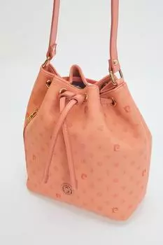 Оригинальная роскошная сумка через плечо Pierre Cardin Coral Коралловая женская сумка через плечо