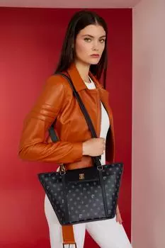 Оригинальная роскошная сумка через плечо Pierre Cardin Laci Monogram Женский рюкзак Laci Monogram