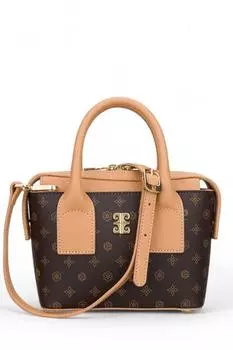 Оригинальная женская сумка через плечо Pierre Cardin Brown Luxury 05Pc24Y543 - Сумка через плечо