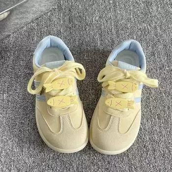 Original niche design small fish accessories fashion casual board shoes platform versatile tide 35