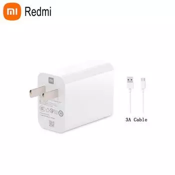 Оригинальное быстрое зарядное устройство Xiaomi Redmi Note 10 Pro 33 Вт Type C для xiaomi 10 MI10 Redmi k30 pro 10X pro mi 9 9t k20 redmi note 9 pro US Plug белый