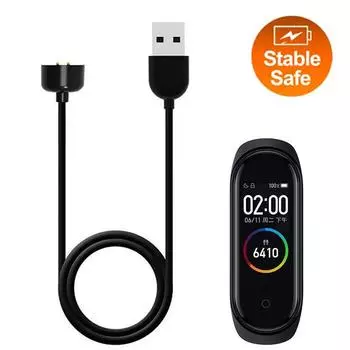 Оригинальное магнитное зарядное устройство для Xiaomi Mi Smart Band 7 Pro USB-зарядное устройство для Miband 6 5 4 3 2 Кабель для быстрой зарядки