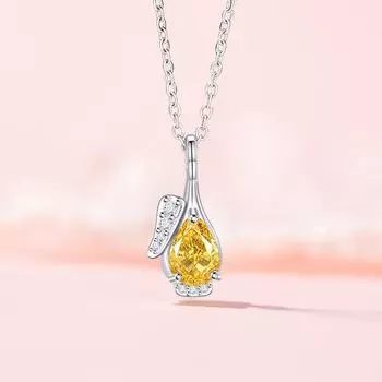 Оригинальное ожерелье серии Yiye Zhiqiu Dew, ювелирное изделие, женская подвеска, простая нишевая индивидуальная цепочка из нержавеющей стали на ключицу